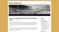 Desktop Screenshot of dodonovan.com